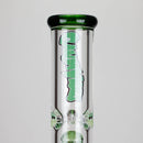 Ganjavibes | 17" Double Tree Percolator Glass Bong By Irie Vibes Glass Bong Maple Craft Inc