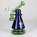 Maple Glass | 9" Goddess of The Earth Series Glass Dab Rig Glass Rig Maple Craft Inc Blue