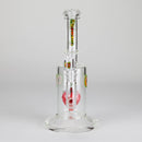 Ganjavibes | 8.5 inches Strawberry perc Waterpipe & Dabrig with Quartz Banger Glass Rig Maple Craft Inc