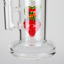 Ganjavibes | 8.5 inches Strawberry perc Waterpipe & Dabrig with Quartz Banger Glass Rig Maple Craft Inc