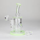 Cannatonik | 7" Glass Bong and Dab Rig Glass Rig Maple Craft Inc Green