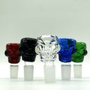 18mm Skull Crystal Bowl Pack of 2 pieces [PIP491] Bowl · Banger · Oil Burner NIBO Distribution