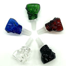 14mm Skull Crystal Bowl Pack of 2 pieces [PIP492] Bowl · Banger · Oil Burner NIBO Distribution