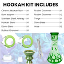 Zebra | 21" Smoke Wild West Gun 2-Hose Hookah Hookah Jatiimports LLC