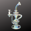 Medusa | 12" Recycler-Style 1 Glass Bong Small Biz Distributors