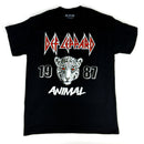 Def Leppard | "Animal Sketch" Unisex T-Shirt-Black- Officially Licensed Short Sleeve Philcos