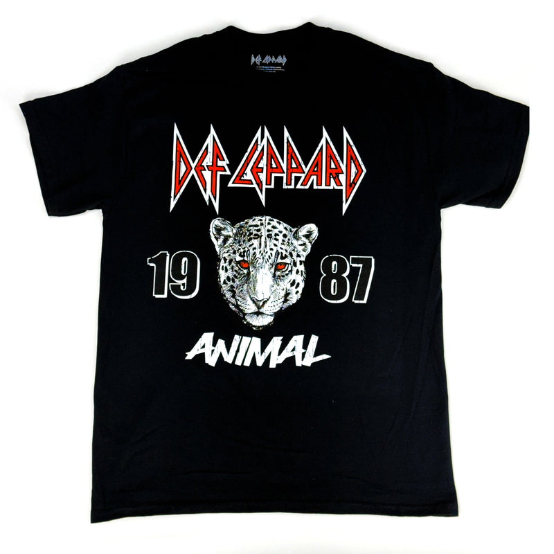 O Def Leppard | "Animal Sketch" Unisex T-Shirt-Black- Officially Licensed