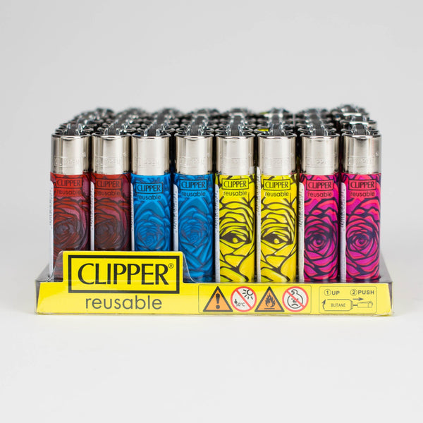 CLIPPER | Roses Design Classic Display of 48 Lighter ONE