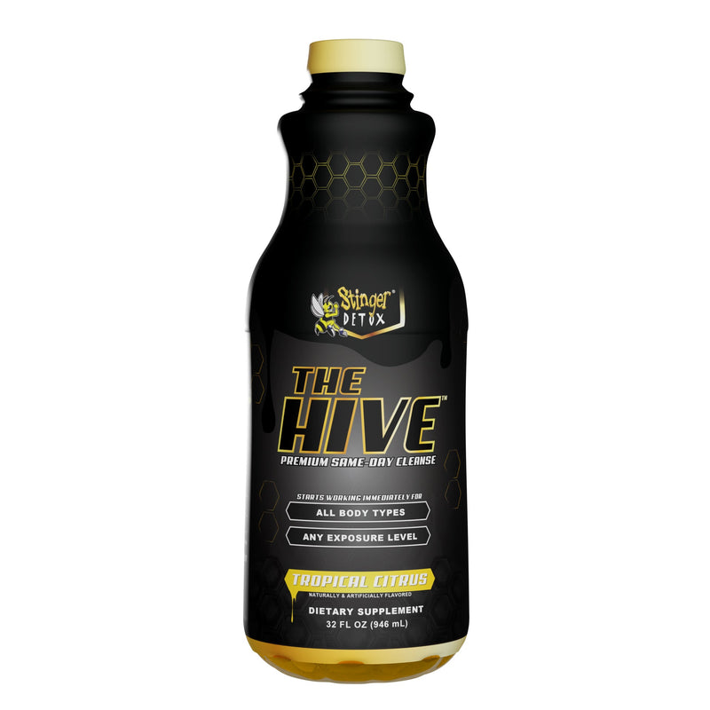 Stinger Detox | The HIVE Premium Same-Day Cleanse - Tropical Citrus Flavor - 32 FL OZ Detox Desert Depot