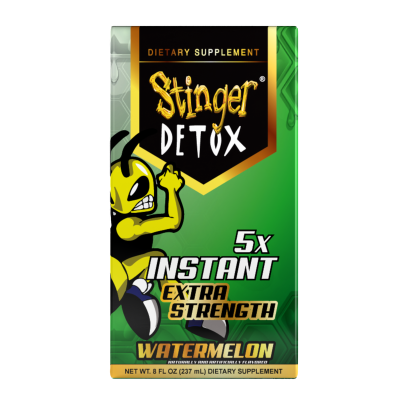Stinger Detox | 5X Instant Extra Strength Drink – Watermelon (8 fl oz) Detox Desert Depot