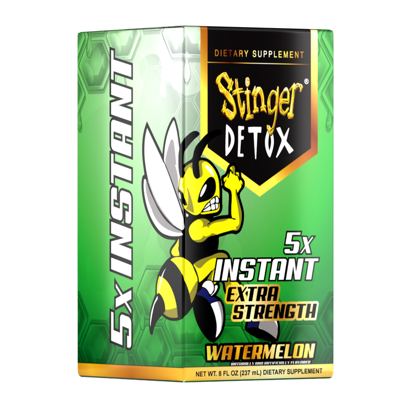 Stinger Detox | 5X Instant Extra Strength Drink – Watermelon (8 fl oz) Detox Desert Depot
