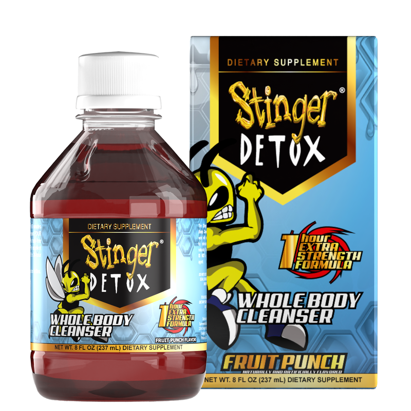 Stinger Detox | Whole Body Cleanser 1-Hour Extra Strength Drink– 8 FL OZ Detox Desert Depot