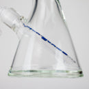 Silk Glass | 17" 10mm Thick Beaker Glass Bong with Accessories – Premium Gift Set Glass Bong Small Biz Distributors