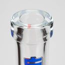 Silk Glass | 17" 10mm Thick Beaker Glass Bong with Accessories – Premium Gift Set Glass Bong Small Biz Distributors