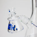 Silk Glass | 17" 10mm Thick Beaker Glass Bong with Accessories – Premium Gift Set Glass Bong Small Biz Distributors