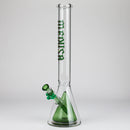 Medusa | 18" Glass Beaker Bong with Cone Perc Glass Bong Small Biz Distributors Green