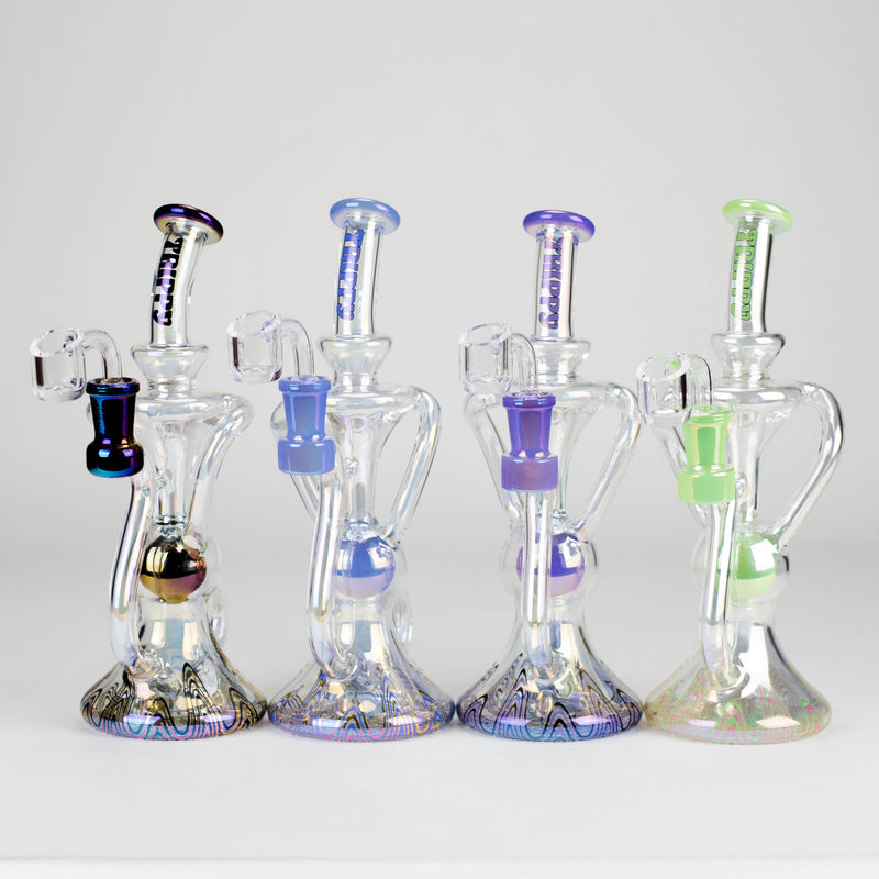 O Trippy Glass | Recycler with Banger