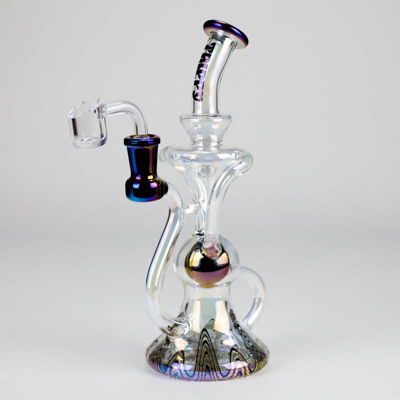 O Trippy Glass | Recycler with Banger
