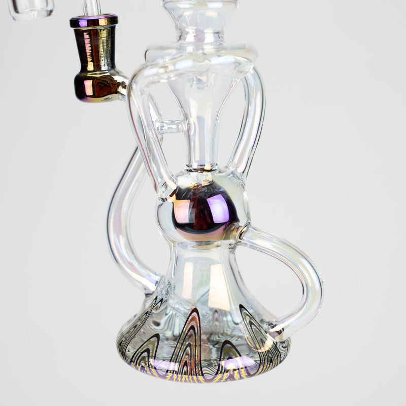 O Trippy Glass | Recycler with Banger
