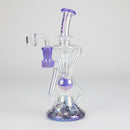 Trippy Glass | Recycler with Banger Glass Rig Small Biz Distributors Purple