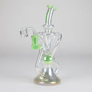 Trippy Glass | Recycler with Banger Glass Rig Small Biz Distributors Green