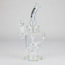 Medusa | 12" Recycler-Style 1 Glass Bong Small Biz Distributors