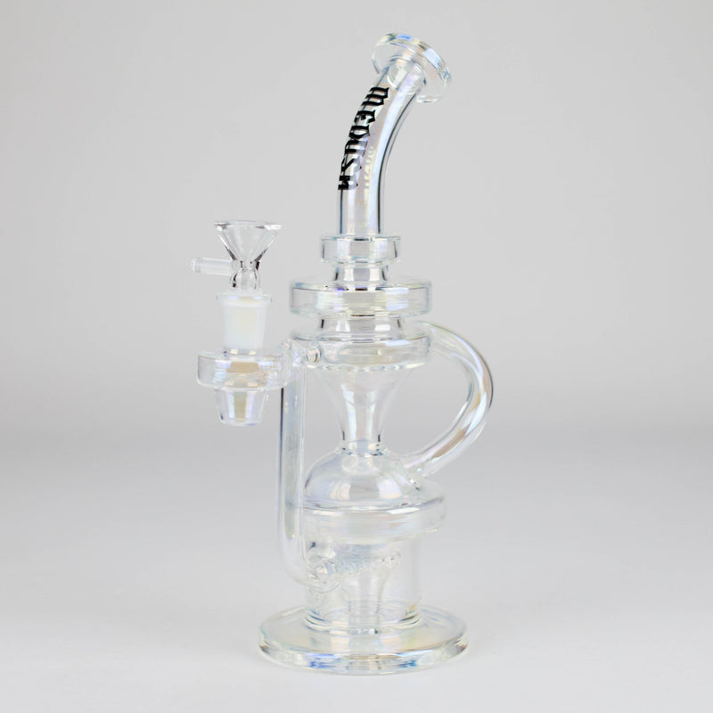 Medusa | 12" Recycler-Style 1 Glass Bong Small Biz Distributors