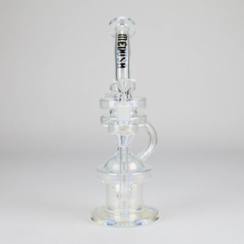 Medusa | 12" Recycler-Style 1 Glass Bong Small Biz Distributors