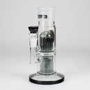 Medusa | Double Tree Arm Perc Base for Stack-A-Bong Glass Bong Small Biz Distributors Black