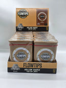 FLOWTIPS | 100 Shaped Filter Tips – Tin Display (12-Pack) Filter Tip Flow-Tips