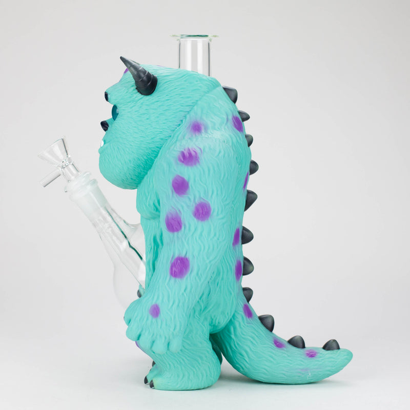 10.5" vinyl Monsters Water Pipe [YS-083] Resin · Silicone · Plastic Bong JJ Distribution