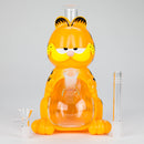 8.5" Vinyl Orange Cat water pipe [YS-364] Resin · Silicone · Plastic Bong JJ Distribution