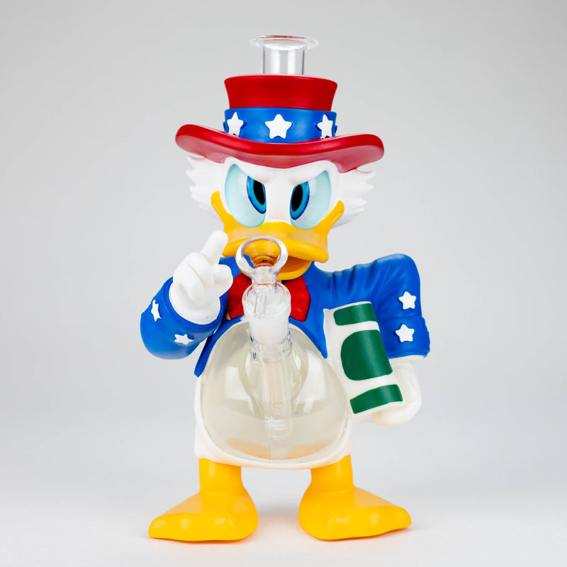 10.5" Vinyl Duck water pipe Resin · Silicone · Plastic Bong JJ Distribution