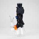 8.5" Vinyl Skeletonwater pipe [YS-742] Resin · Silicone · Plastic Bong JJ Distribution