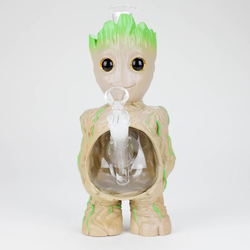 10.5" Vinyl tree water pipe [YS-698] Resin · Silicone · Plastic Bong JJ Distribution