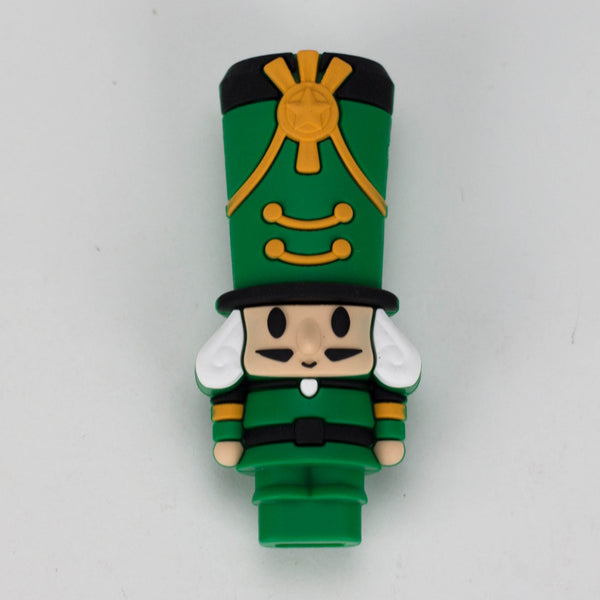 O 3.5" Nutcracker Silicone Hand Pipe [YS-624]