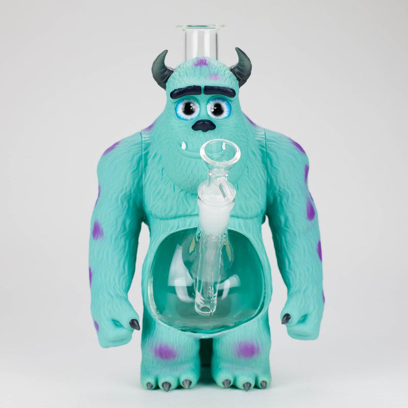 10.5" vinyl Monsters Water Pipe [YS-083] Resin · Silicone · Plastic Bong JJ Distribution