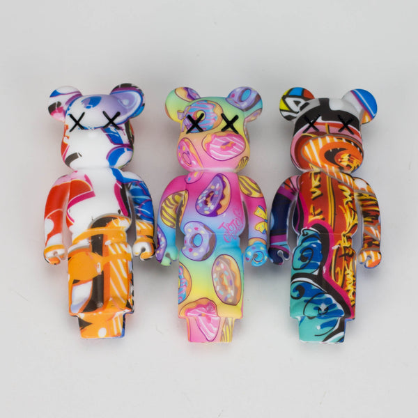 O 4" Gloomy Bear Hand Pipe [YS-354]