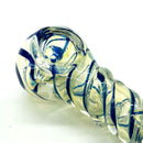 Insideout Twist Glass Pipe 3.5" - Assorted Design [PIP678] Glass Pipe NIBO Distribution