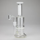 BoroSci | 7" Honeycomb Glass Rig Glass Rig Maq Distributors White