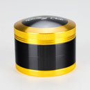 Rolling Club | 2.5" 4 Piece Highlight Grinder Regular Grinder Maq Distributors Gold