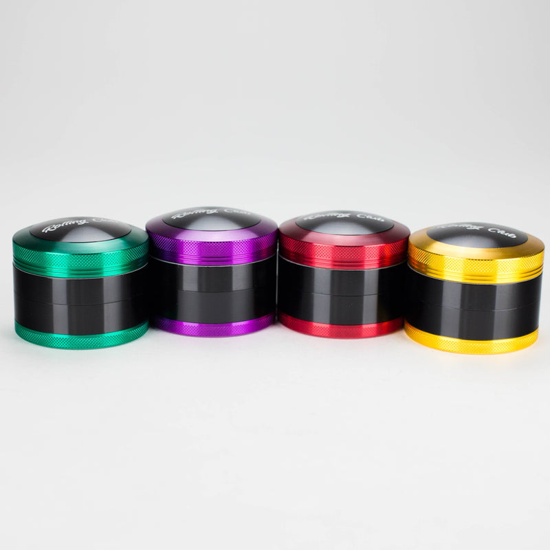 Rolling Club | 2.5" 4 Piece Highlight Grinder Regular Grinder Maq Distributors
