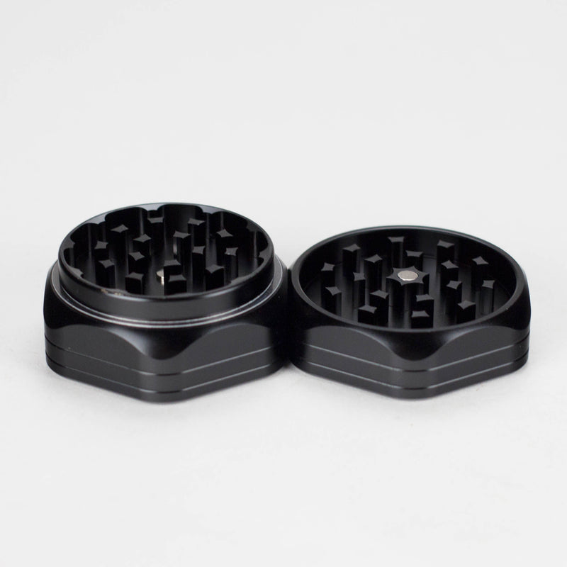 Rolling Club | 2.5" 2 Piece Hex Grinder Regular Grinder Maq Distributors