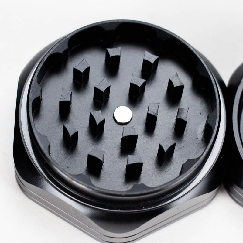 Rolling Club | 2.5" 2 Piece Hex Grinder Regular Grinder Maq Distributors