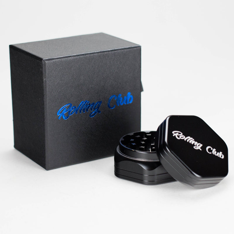 Rolling Club | 2.5" 2 Piece Hex Grinder Regular Grinder Maq Distributors