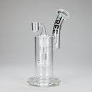 Tree Glass | 9" Glass Rig Cluster Perc with Banger Glass Rig Maq Distributors