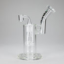 Tree Glass | 9" Glass Rig Cluster Perc with Banger Glass Rig Maq Distributors