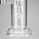 Tree Glass | 9" Glass Rig Cluster Perc with Banger Glass Rig Maq Distributors