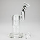 Tree Glass | 9" Glass Rig Cluster Perc with Banger Glass Rig Maq Distributors