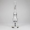 Tree Glass | 15" Double Tree Cake Bong Glass Bong Maq Distributors